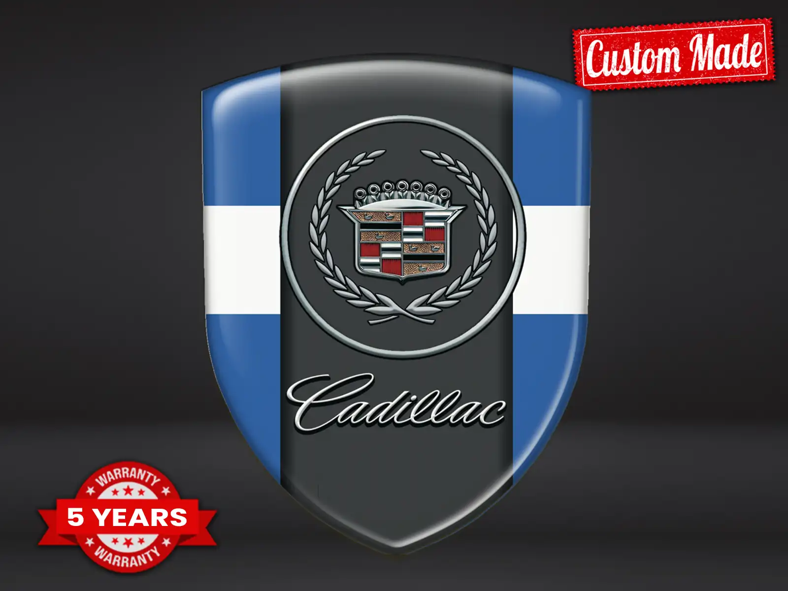 Cadillac Stickers Fenêtre Auto Style Premium Pro ST